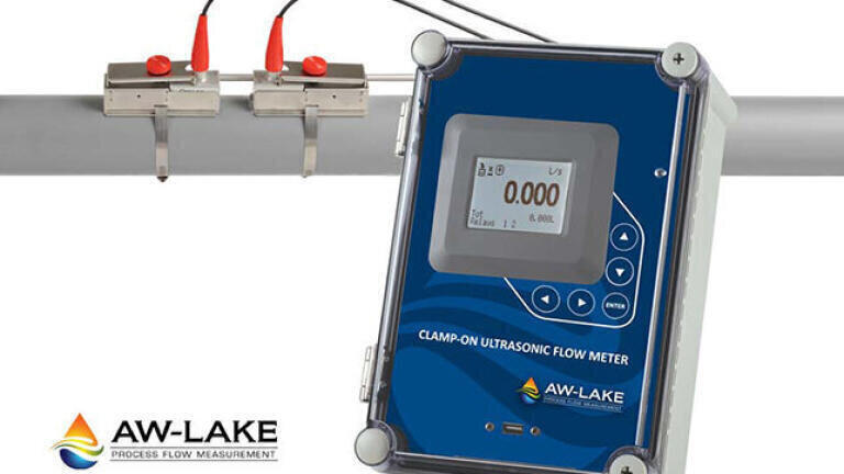 New clamp-on ultrasonic flow meters that install on the outside of pipes without system shutdown, flow obstruction or pressure drop